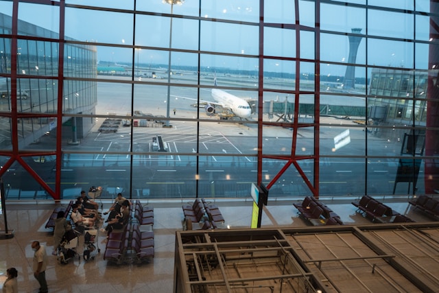 a-view-of-an-airport-from-inside-a-building